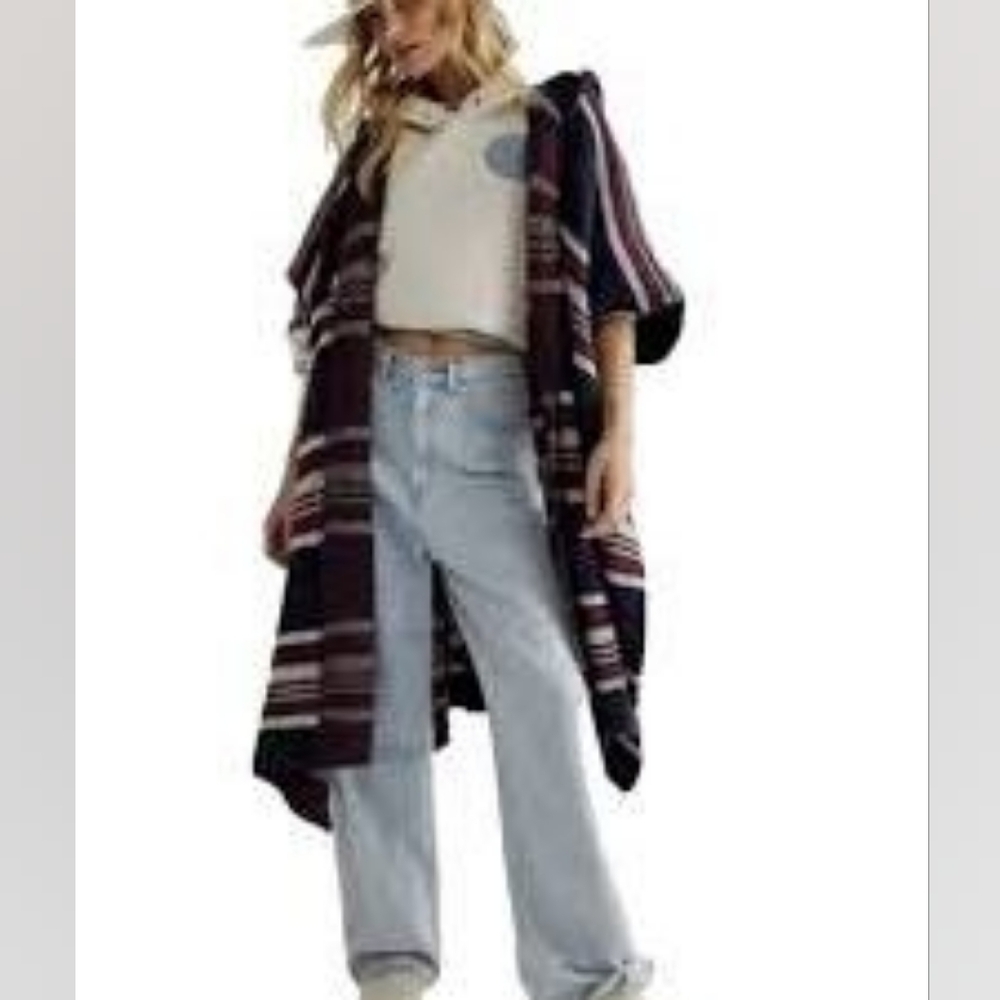 Free People Cold Canyon Hooded Cardigan - Picture 2 of 8
